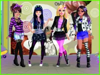 Bonnie Rocker Chick Dress Up Game image