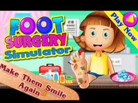 Foot Surgery Simulator 2d - Foot Doctor image