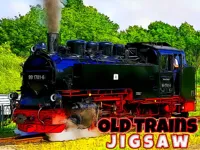 Old Trains Jigsaw image