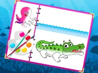 image bg Sea Creatures Coloring Book
