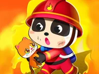 image bg Little Panda Fireman