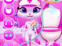 image bg Fancy Kitty Kate Caring Game