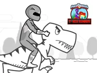 Power Rangers T-Rex Runner image
