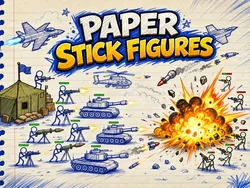 Paper Stick Figures image
