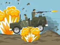 Army Vehicles And Aircraft Memory image