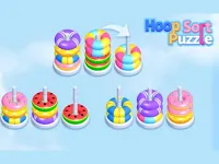Hoop Stack Sort Puzzle 3D Game image