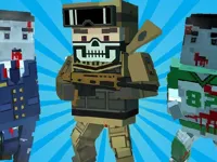 Blocky Shooting Arena 3D Pixel image