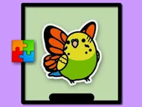 Cute Budgie Puzzle image