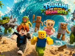 Tsunami For Escape Brainrots image