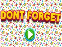 Dont Forget image