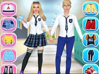 image bg College Girl & Boy Makeover
