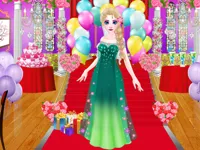 image bg Ice Princess is preparing for spring ball