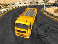 Long Trailer Truck Cargo Truck Simulator Game image