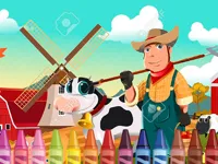image bg Farm Coloring
