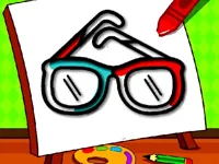 Easy Kids Coloring Glasses image