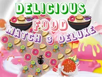 Delicious Food Match 3 Deluxes image