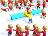 image bg Push the Crazy Crowd : Stickman Clash 3D
