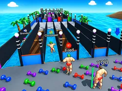 Muscle Race Game image