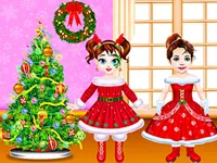 Taylor And Jessica Christmas Party image