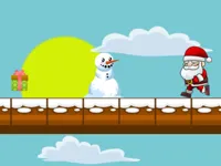 image bg Running Santa