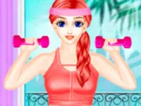 image bg Fashion Girl Fitness Plan Game