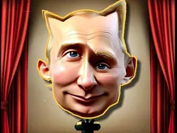 Funny Putin Face image