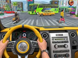 Taxi Parking Driving image