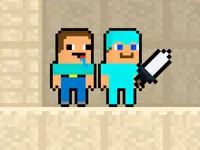Noob vs Pro Sand island image