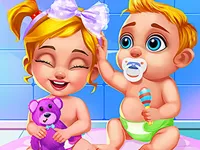 image bg Newborn Sweet Baby Twins