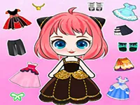 image bg Chibi Doll Dress Up Diy