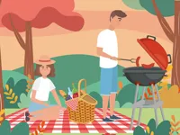Barbecue Picnic Hidden Objects image