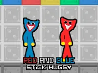 Red and Blue Stick Huggy image