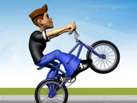 Wheelie Bike - BMX stunts wheelie bike riding image