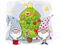 Cute Gnomes Hidden Stars image