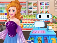 Supermarket Shopping Girls Game image