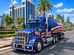 American Truck Driver Game image
