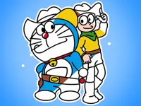 image bg Doraemon Coloring Book