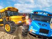 School Bus Demolition Derby image
