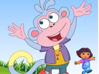 Monkey Boots Dress Up image