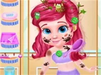 image bg Messy Little Mermaid Makeover-Game