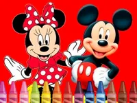 image bg Mickey Mouse Coloring