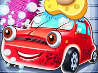 image bg Kid car wash garage
