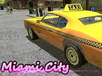 Miami Taxi Driver 3D image
