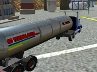 image bg Oil Tanker Transporter Truck