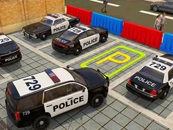 3D Police Car Parking image