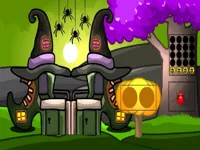 image bg Halloween Witch Mountain Escape