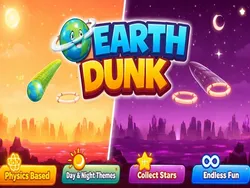 Earth Dunk Physics Arcade Game image