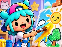 Toca Coloring Book image