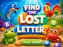 Find The Lost Letter 3D image