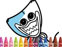 image bg Huggy Coloring